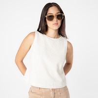 Blusas Mujer Squeeze Hueso Sienia